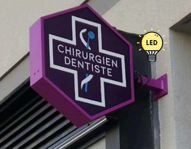 enseignes chirurgiens dentistes