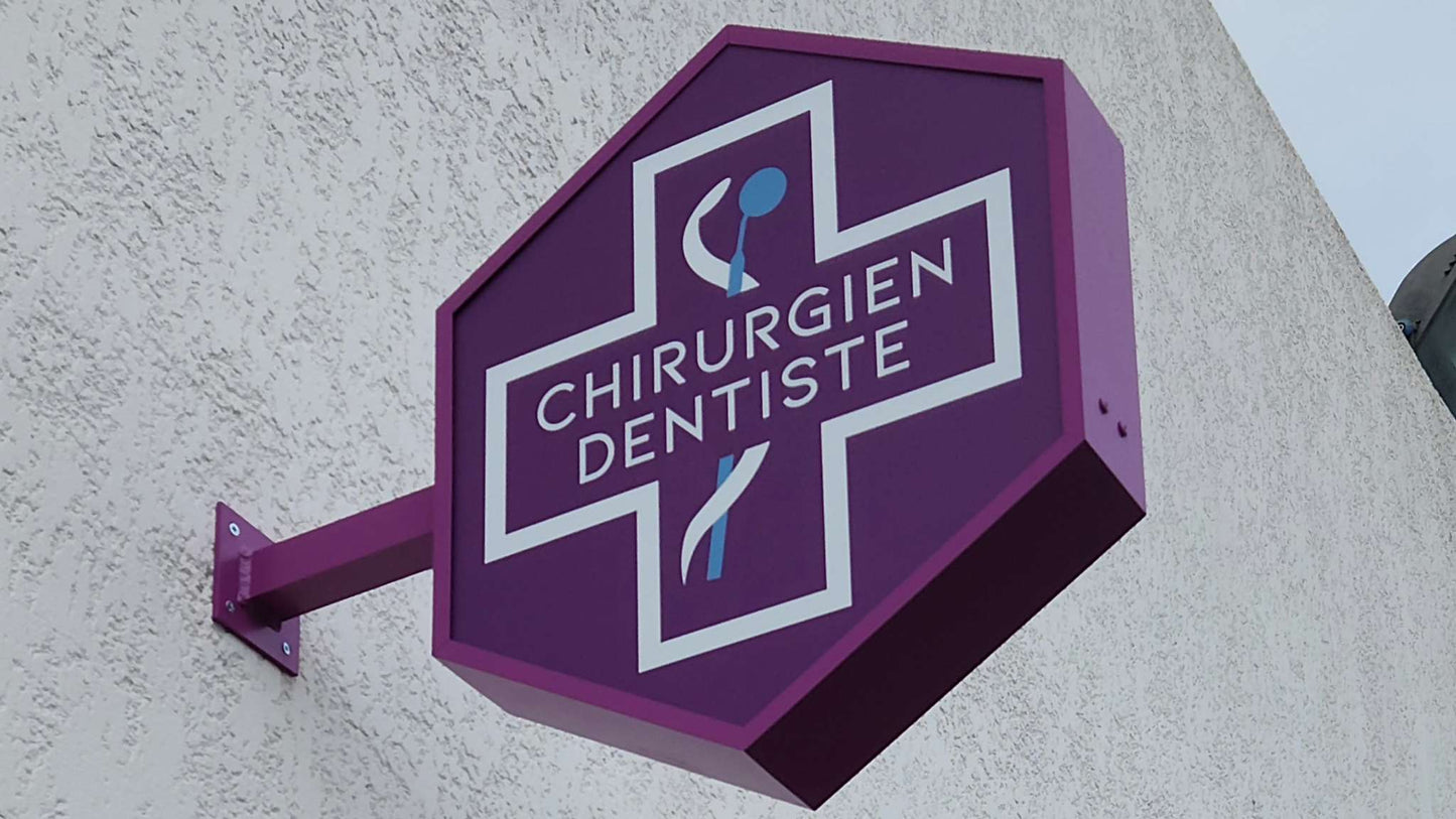 enseigne chirurgiens dentistes